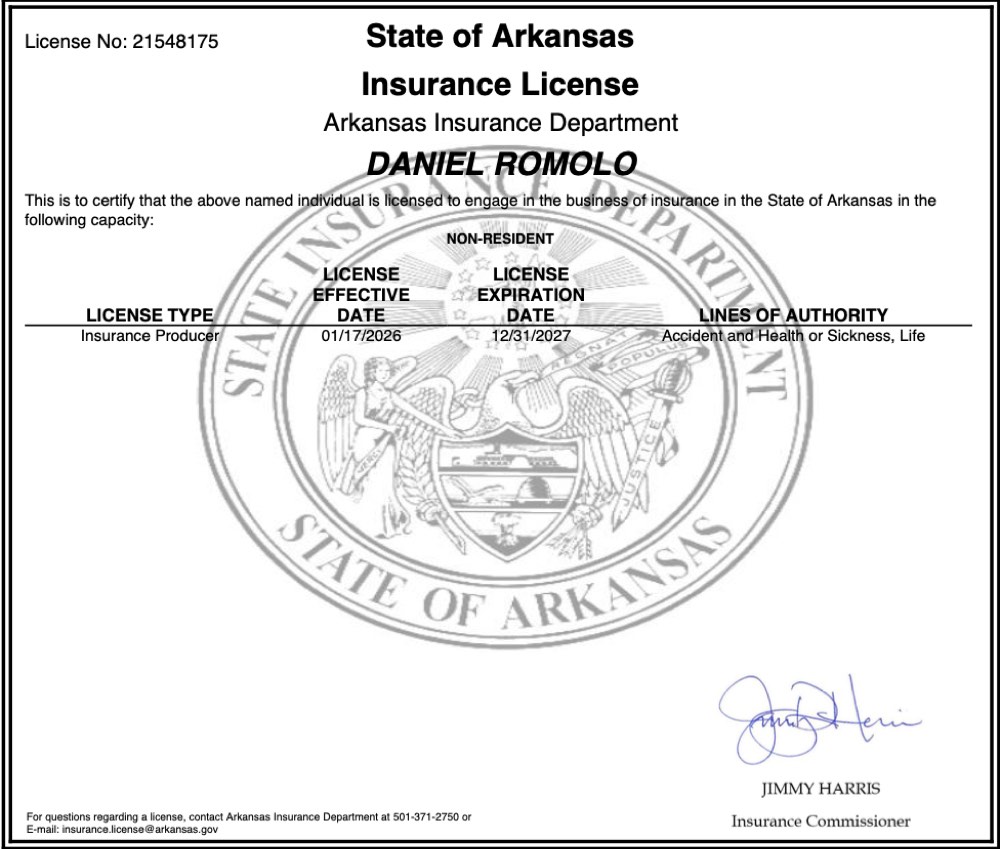 Arkansas insurance license