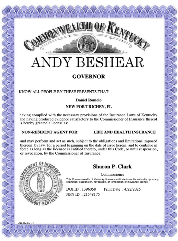 Kentucky insurance license